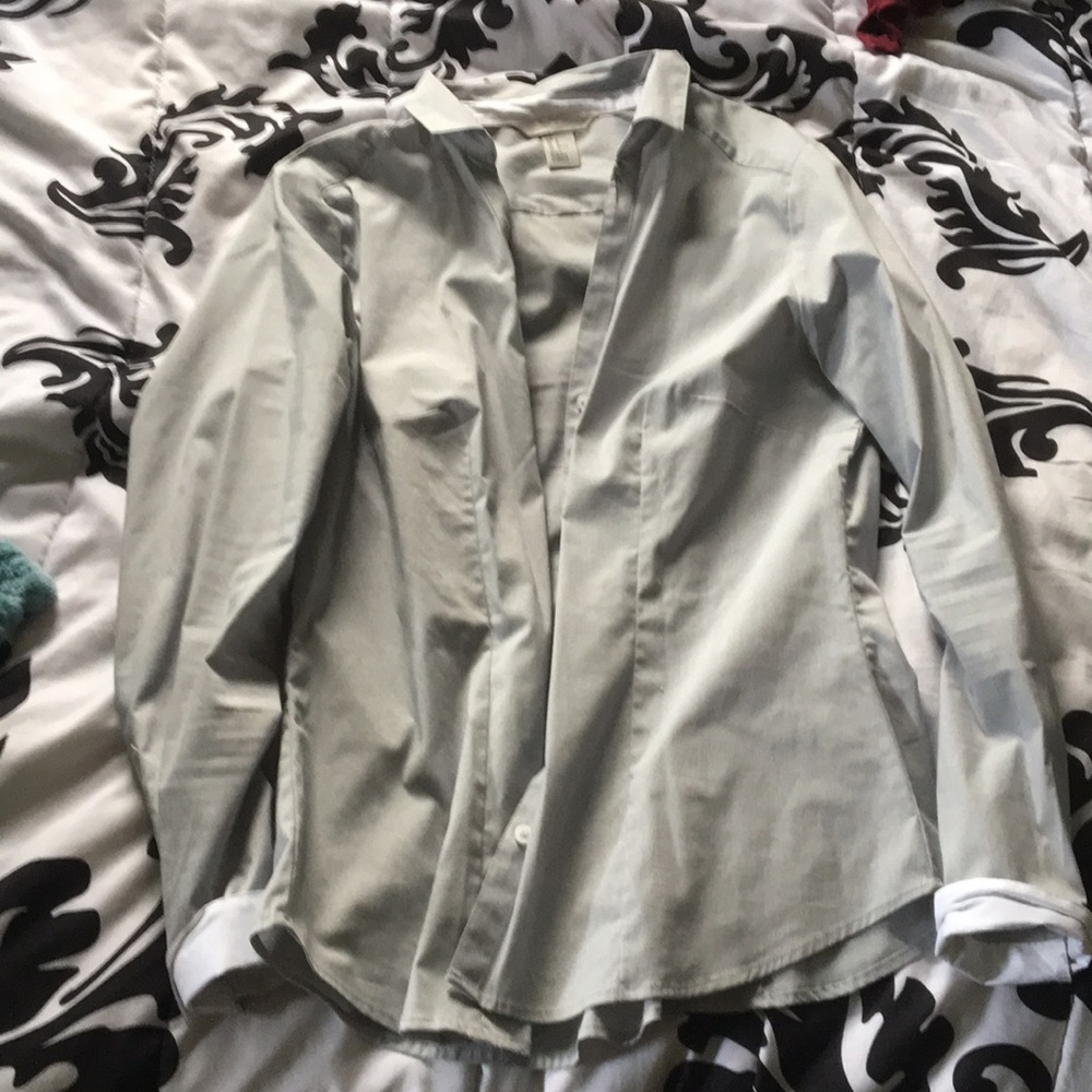 Stretch H&M button up - Picture 3 of 3